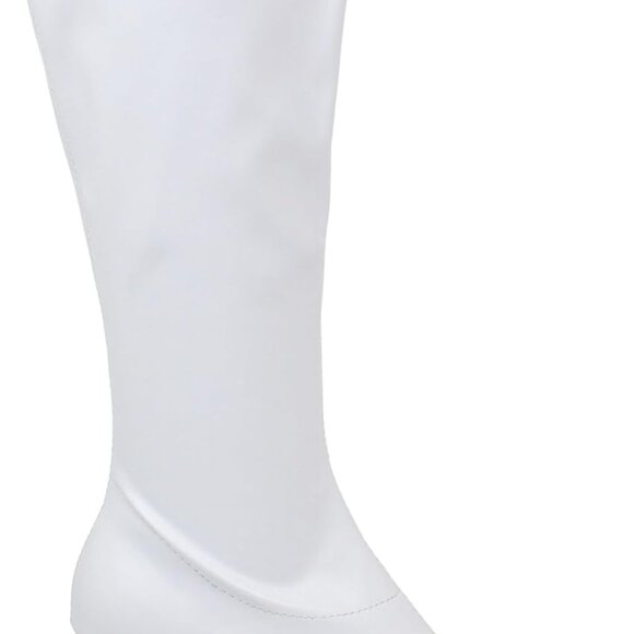 Brand New Women's Knee High Boot White 13 - Picture 1 of 2
